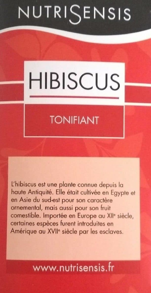 Nutrisensis Infusion Hibiscus Bio - 20 Sachets - Nutrisensis packshot