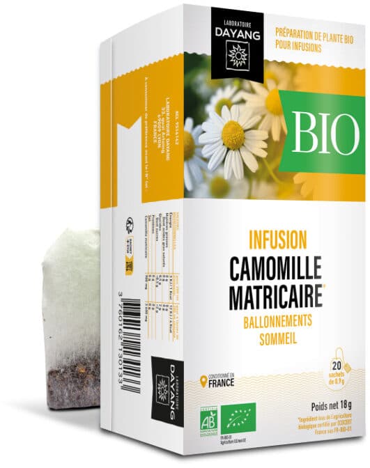 Dayang Dayang Infusion Camomille Bio Digestion Difficile packshot