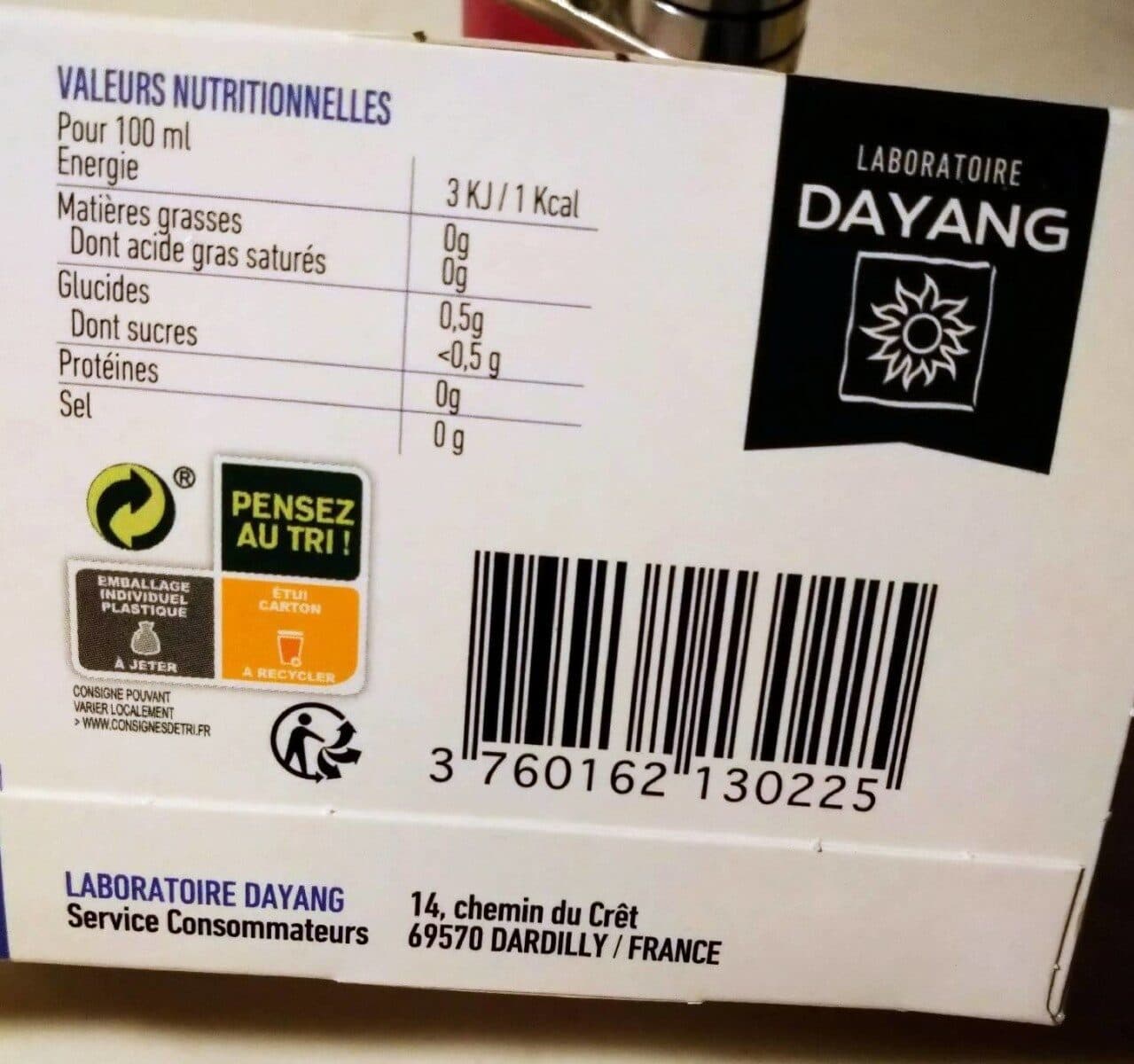 Dayang Tradition Tilleul bio packshot