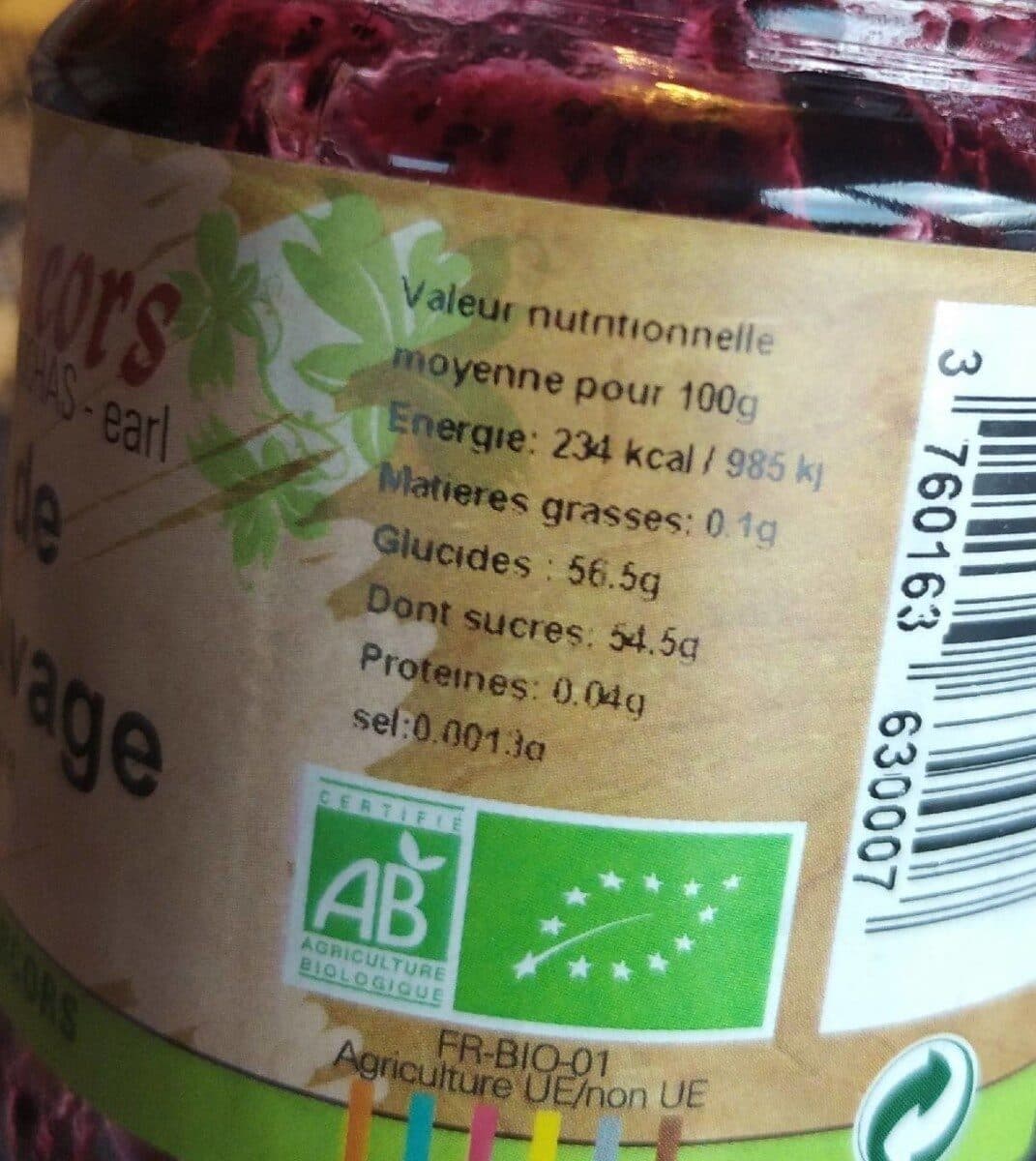 Saveurs du Vercors Confiture De Myrtille, packshot