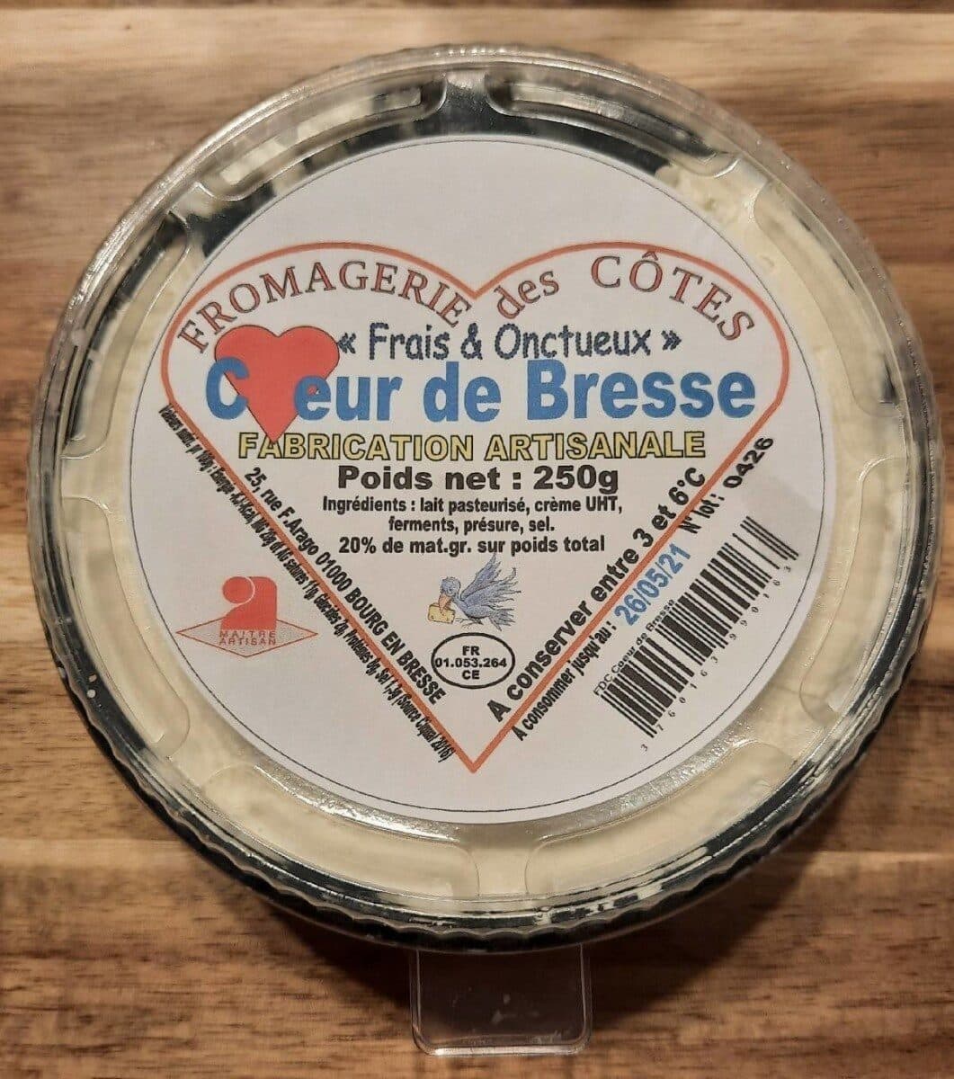 Fromagerie des Côtes Cœur de bresse packshot