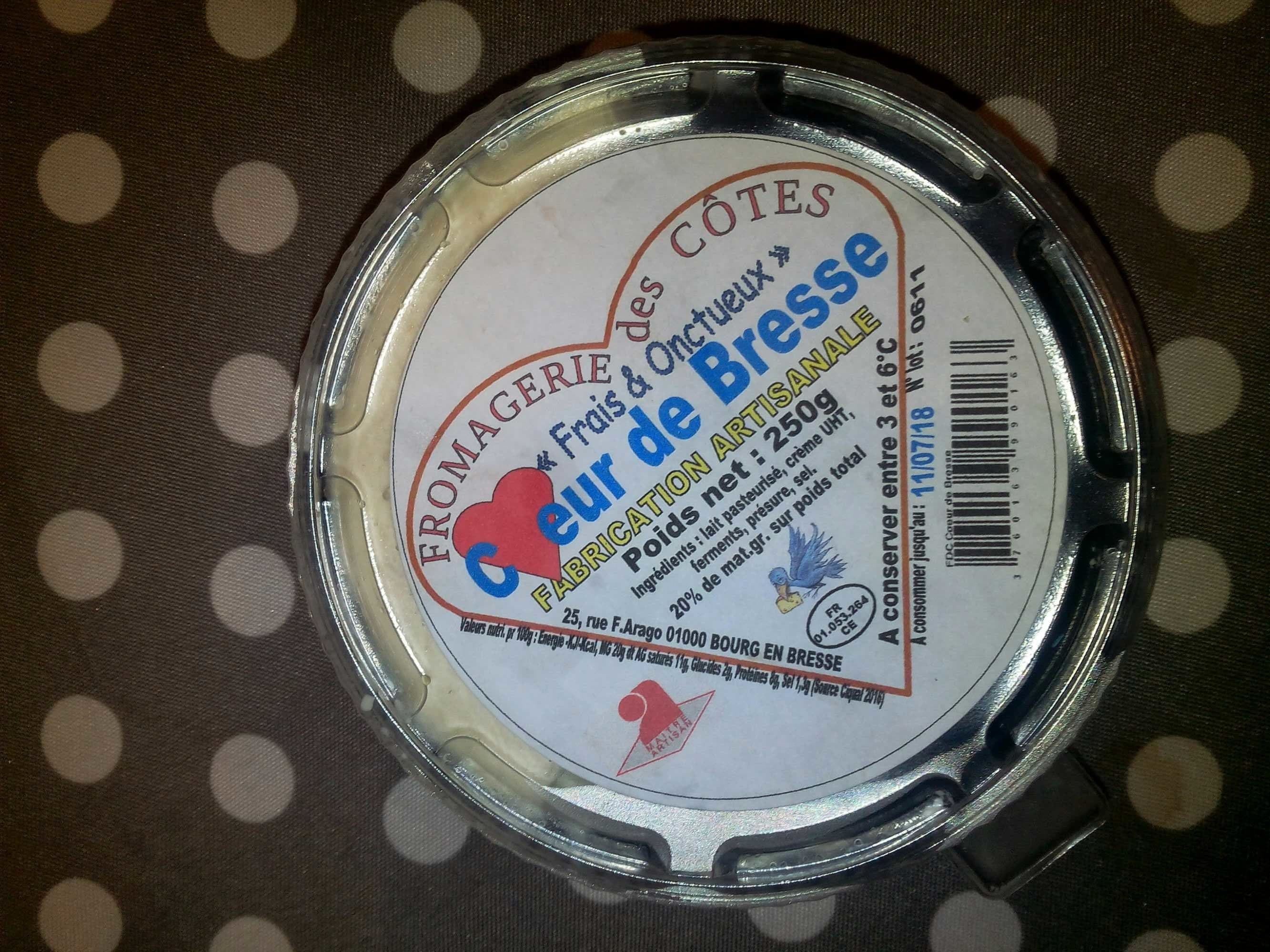 Fromagerie des Côtes Cœur de bresse packshot