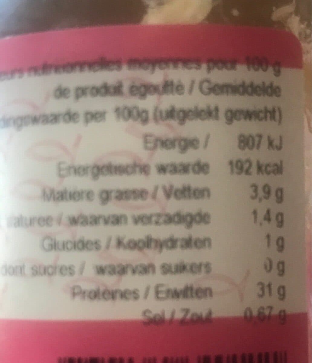 Jean de Luz Filet De Thon Germon packshot