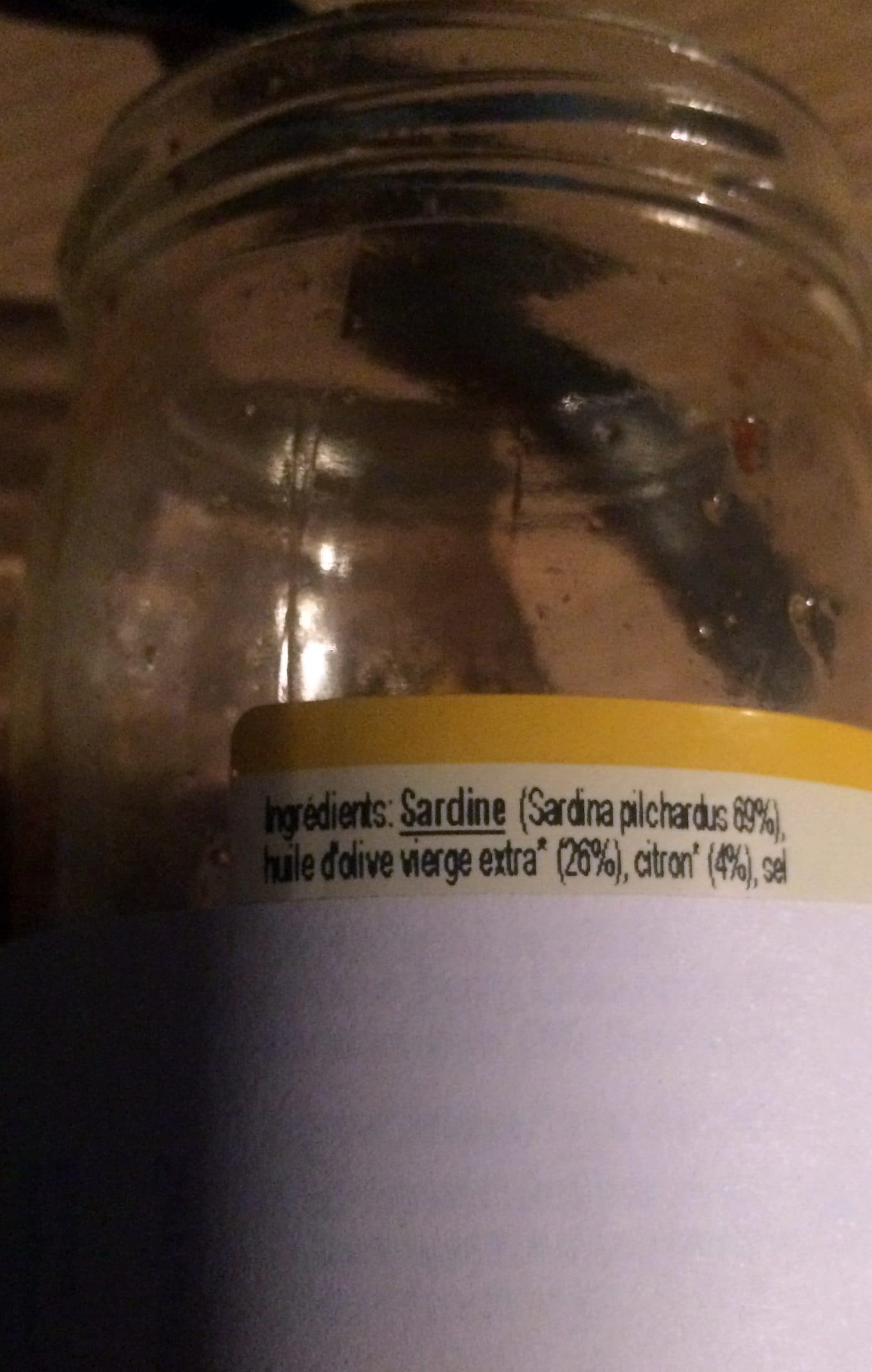 Jean de luz Sardines à L'huile D'olive Et Au Citron packshot