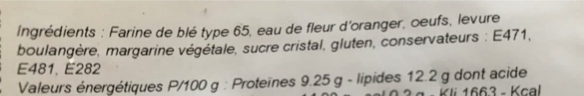 Open Food Facts fougasse d'aigues mortes du p'tit Joanin packshot