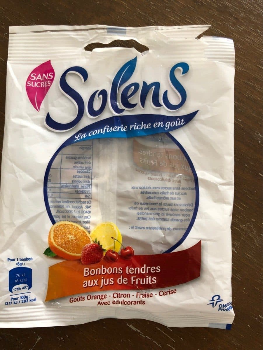 Open Food Facts Solens pharma packshot