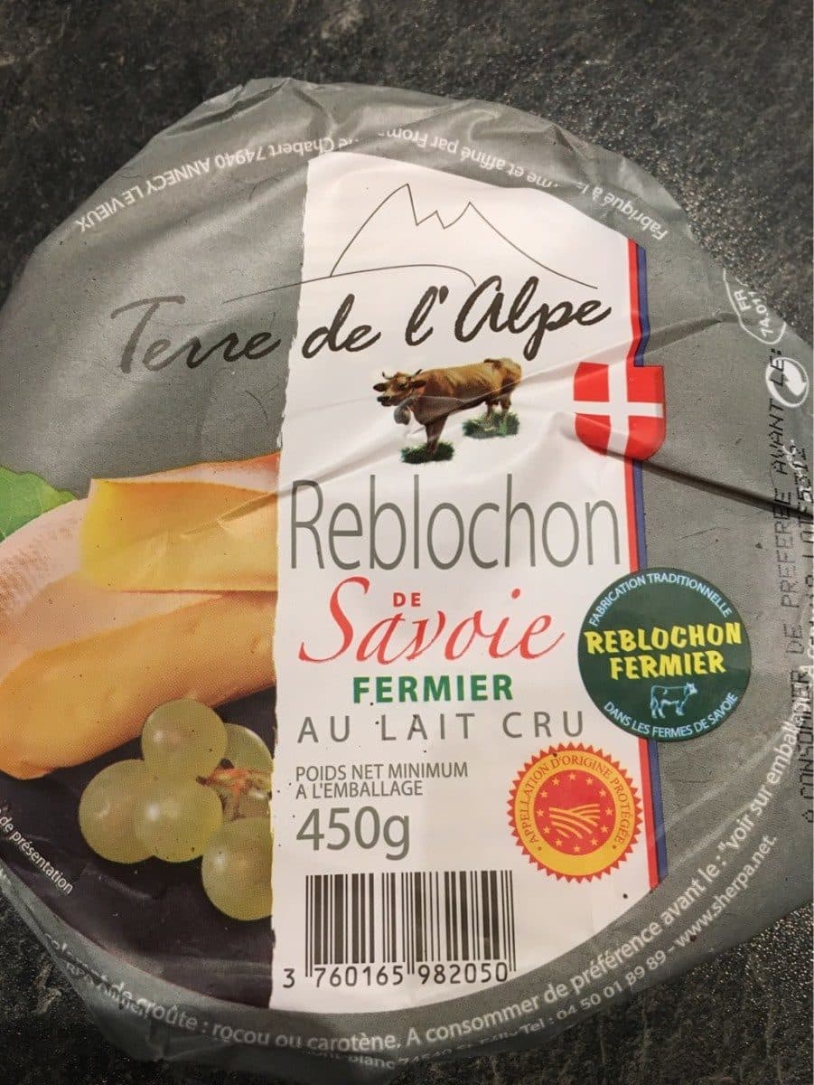 Terre de l'Alpe Reblochon de savoie packshot