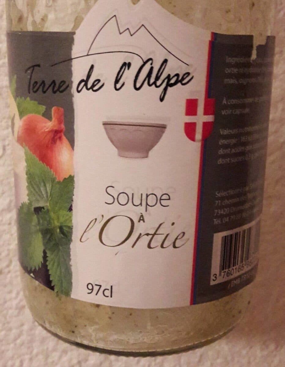 Terre de l'Alpe Soupe à l'ortie packshot