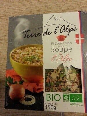 Terre de l alpe Préparation pour soupe de l'alpe packshot
