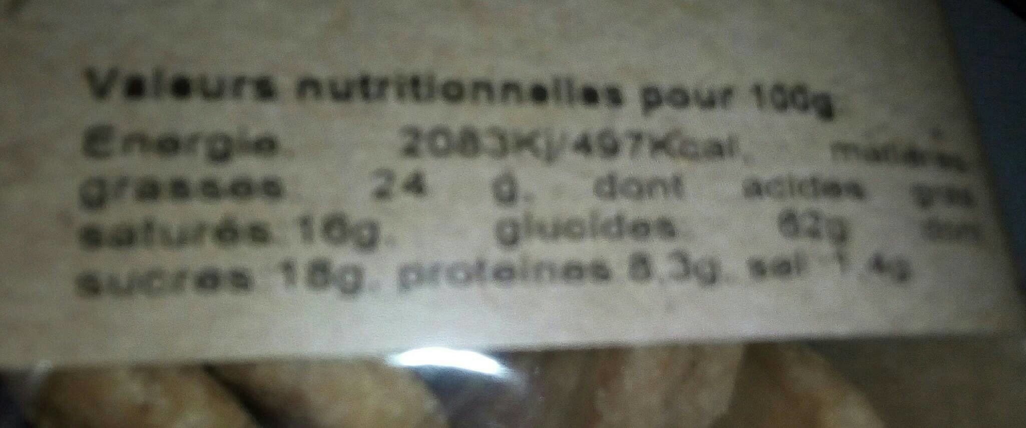Bon Vivant Palmier caramel et cannelle packshot