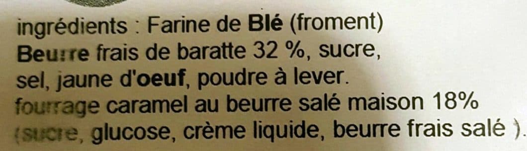 La Ronde Bretonne Gâteau Breton Fourré Caramel au Beurre Salé packshot