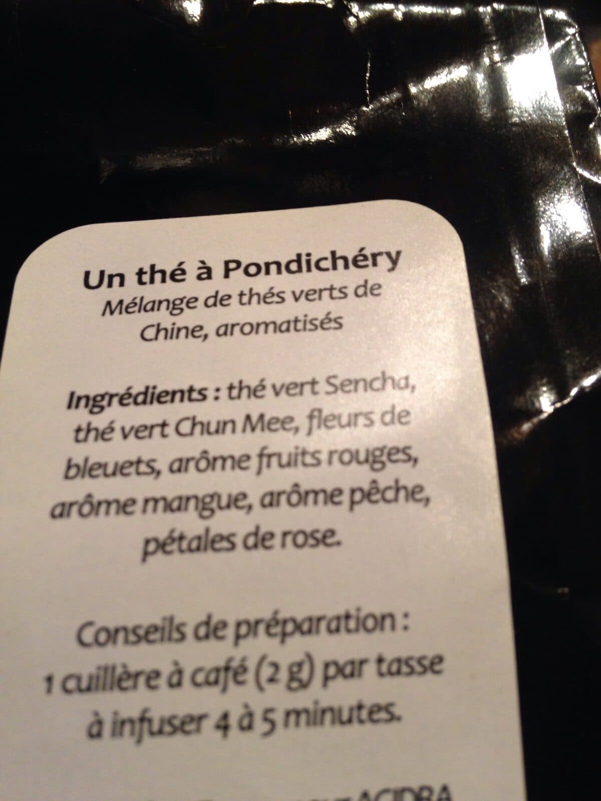 Open Food Facts Un the a Pondichery packshot