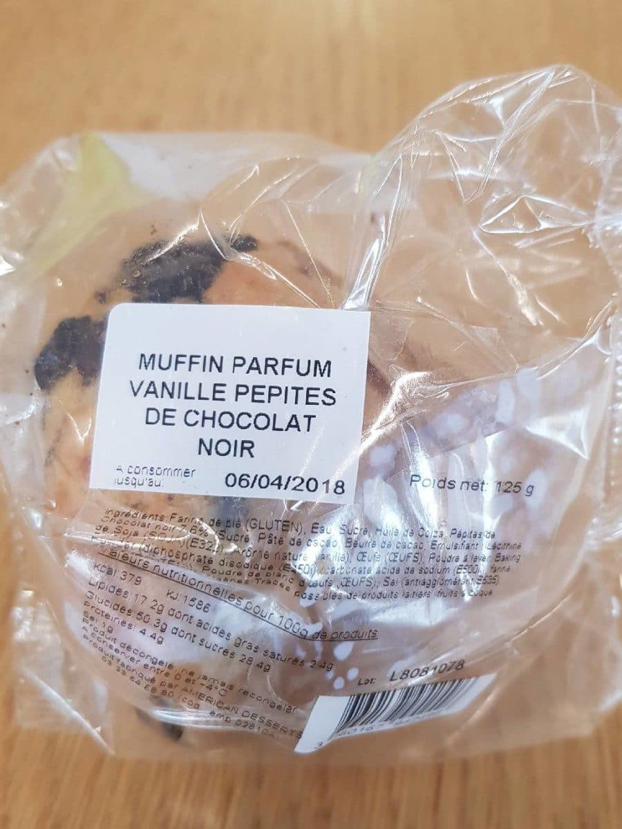 Open Food Facts Va Am Muffin Vanille 125g packshot