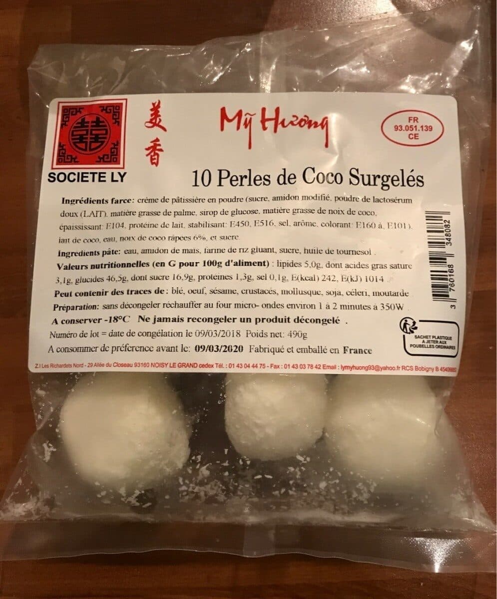 Open Food Facts Perles de coco packshot