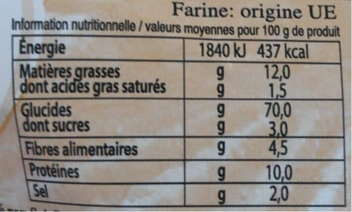 Le Père Gourmand Crackers au maïs packshot