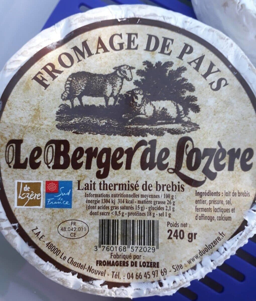 Fromages De Lozere Le Berger de Lozere FROMAGERS DE LOZERE packshot