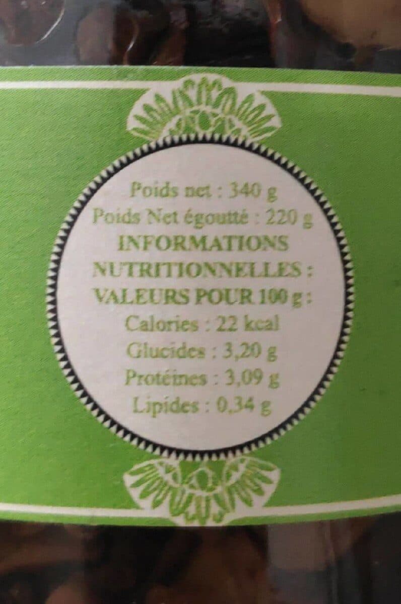 Open Food Facts Champignons De Paris émincés packshot
