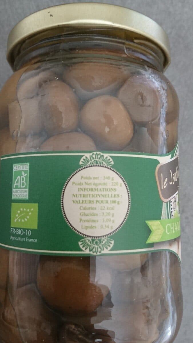 Open Food Facts Champignons De Paris Entiers packshot
