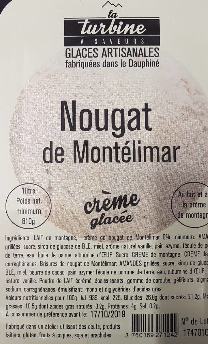 La Turbine à Saveurs Glace artisanale packshot