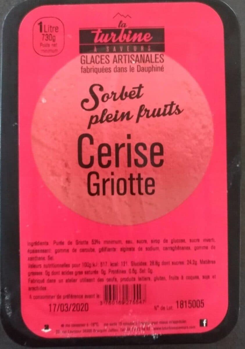 La Turbine à Saveurs Cerise Griotte packshot