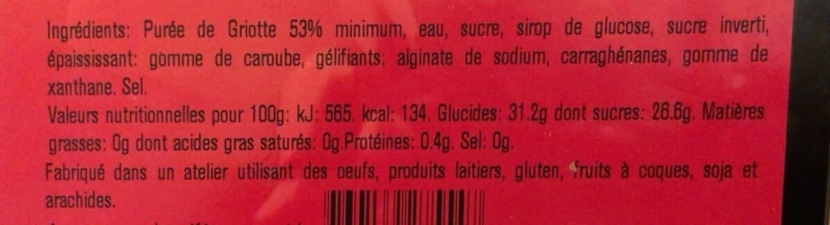 La Turbine à Saveurs Cerise Griotte packshot