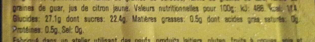 La Turbine à Saveurs Sorbet mangue packshot