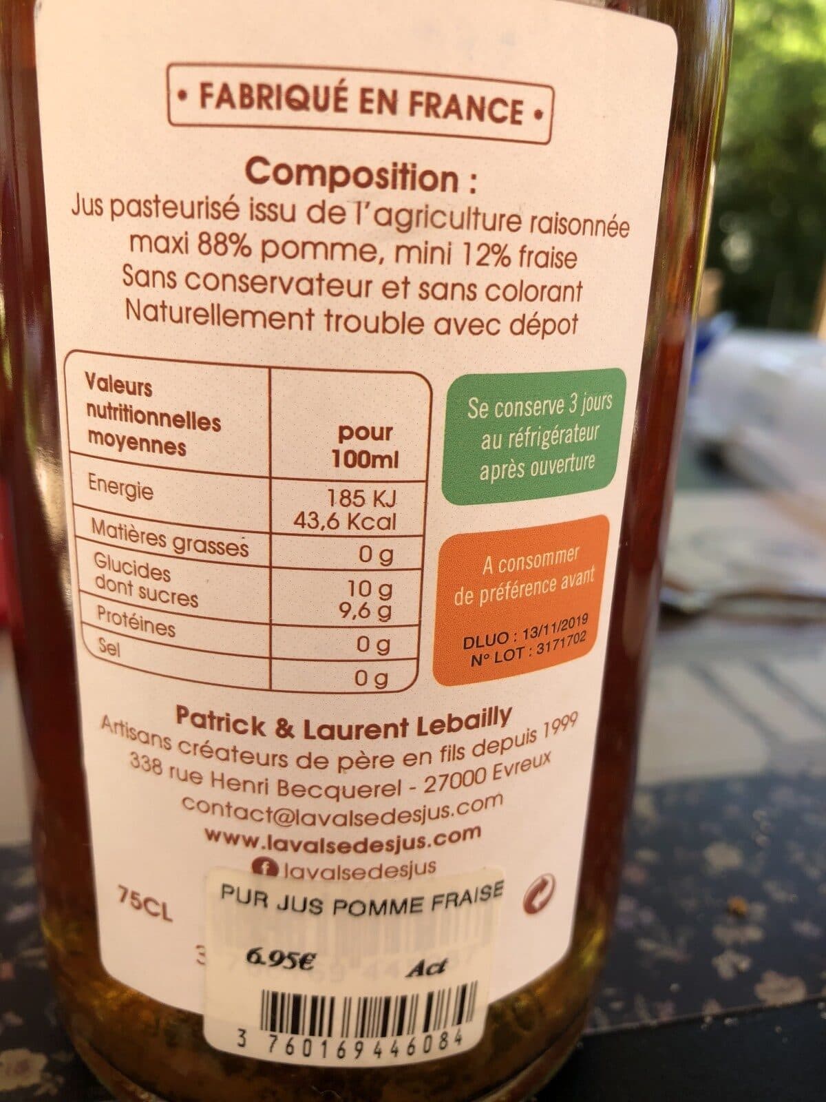 Open Food Facts Patrick et laurent debailly packshot