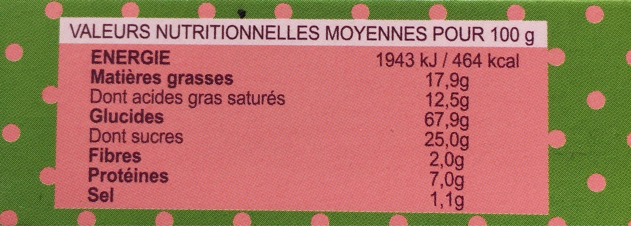 Open Food Facts Petits Beurre à La Fraise packshot