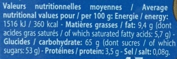 Open Food Facts Ourson Guimauve packshot