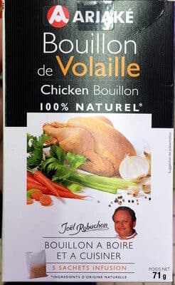Ariaké Bouillon de volaille à boire et à cuisiner 100% naturel packshot