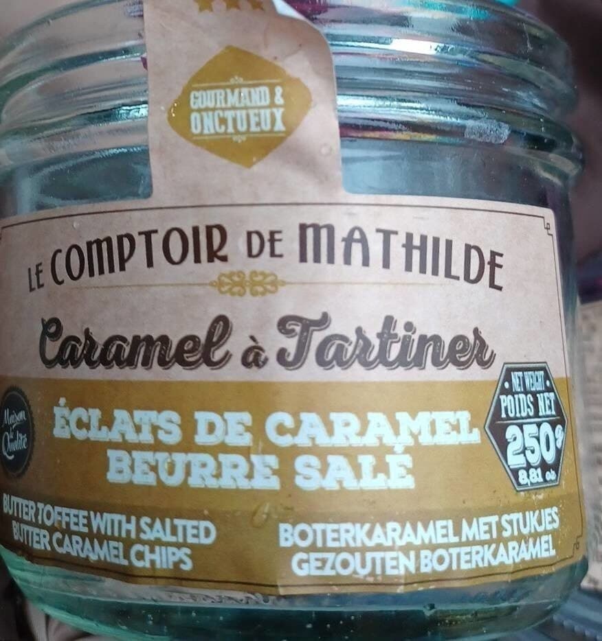 Le Comptoir de Mathilde Caramel au beurre salé packshot