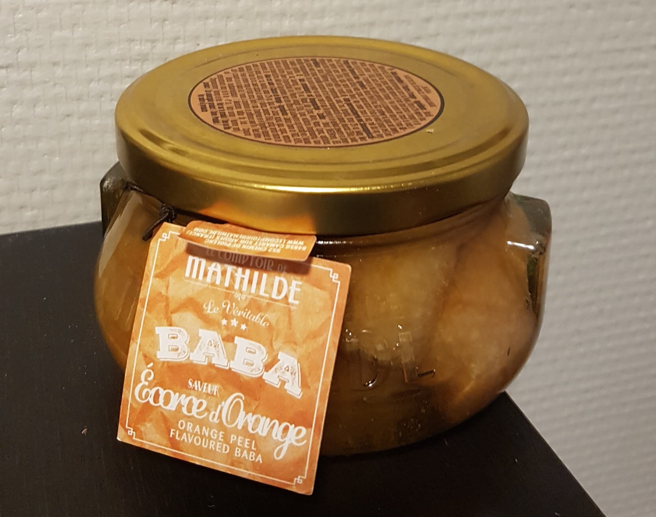 Le Comptoir de Mathilde Baba Saveur Écorce d'Orange packshot