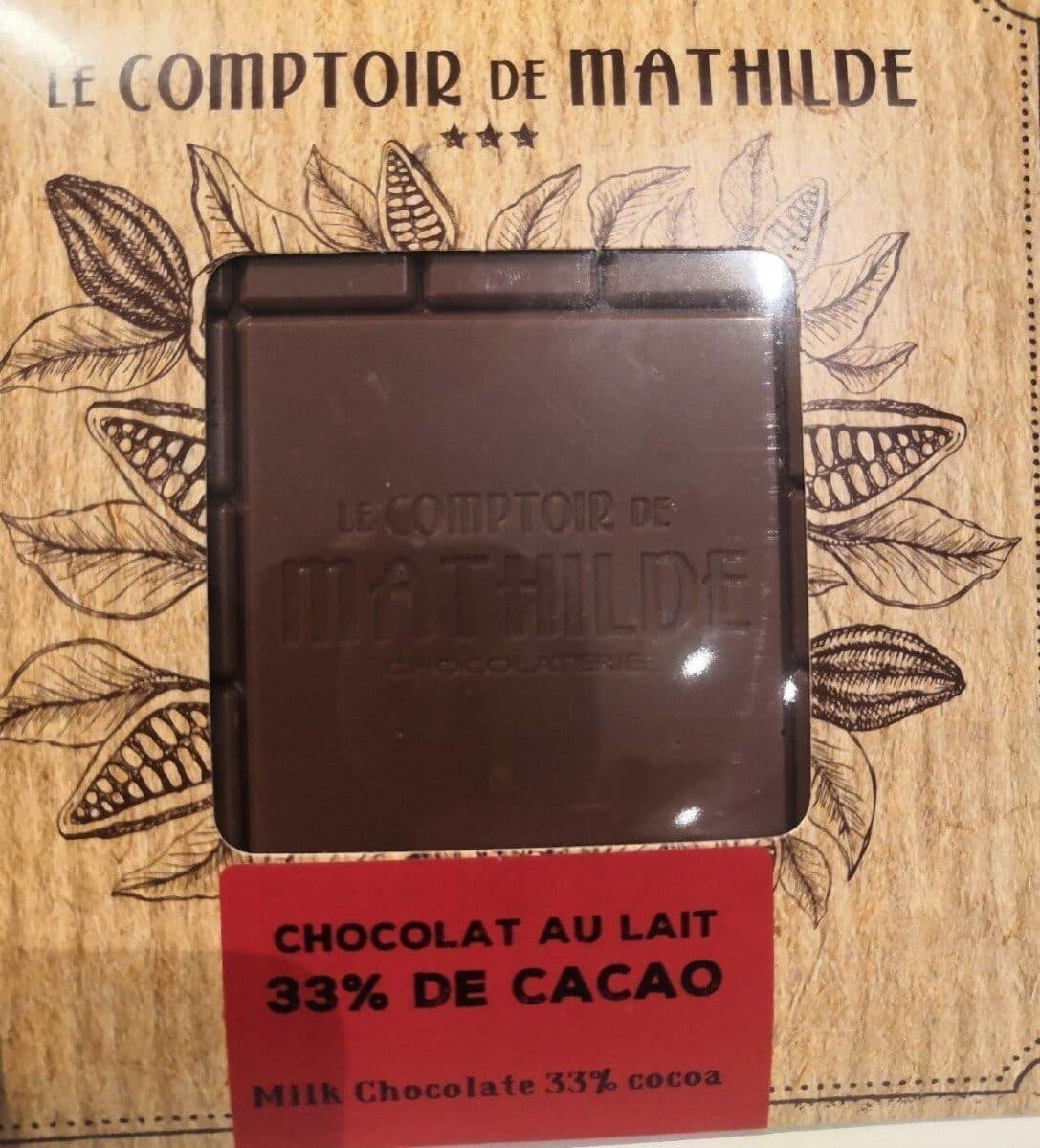 Le Comptoir de Mathilde Chocolat au lait packshot