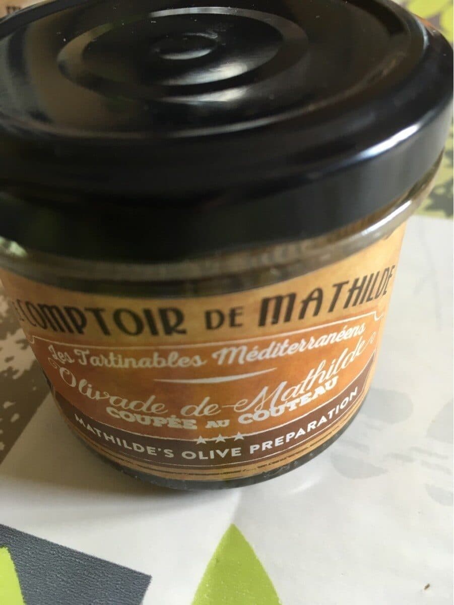 Open Food Facts Olivade de Mathilde packshot