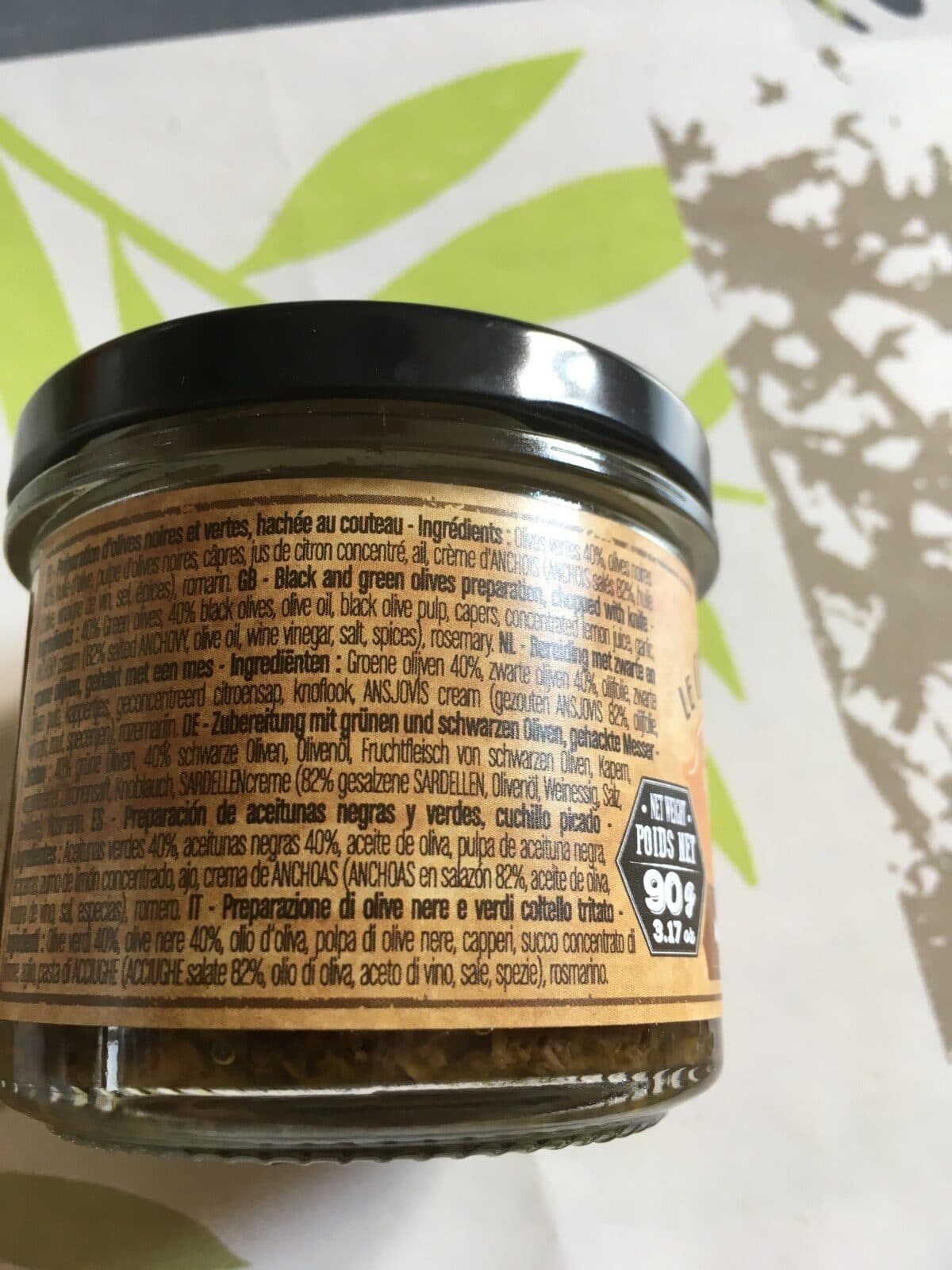 Open Food Facts Olivade de Mathilde packshot