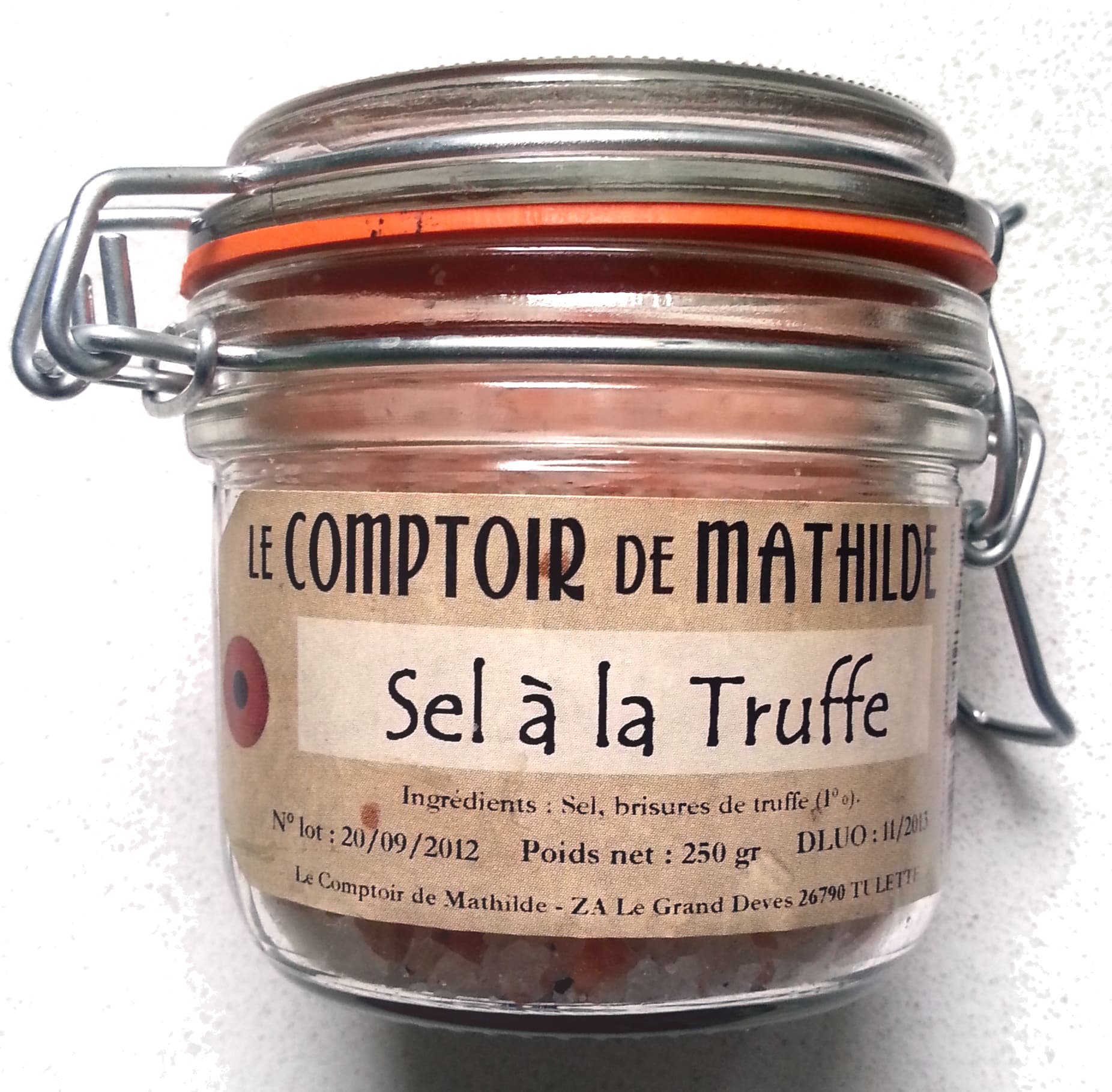 Le Comptoir de Mathilde Sel à la Truffe packshot