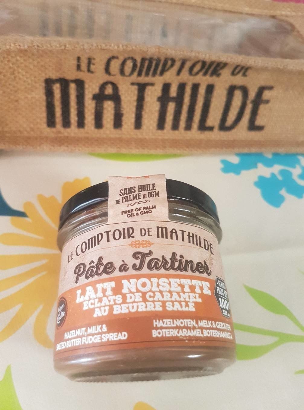 Le Comptoir De Mathilde Pâte à tartiner lait caramel beurre salé 100g packshot