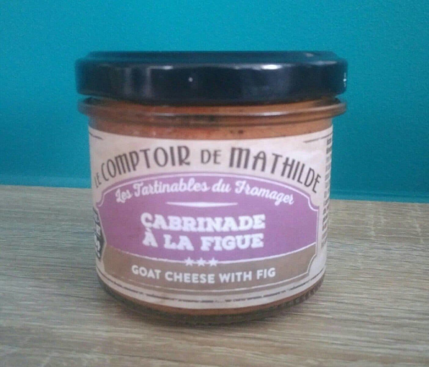 Le Comptoir De Mathilde Cabrinade à la figue packshot