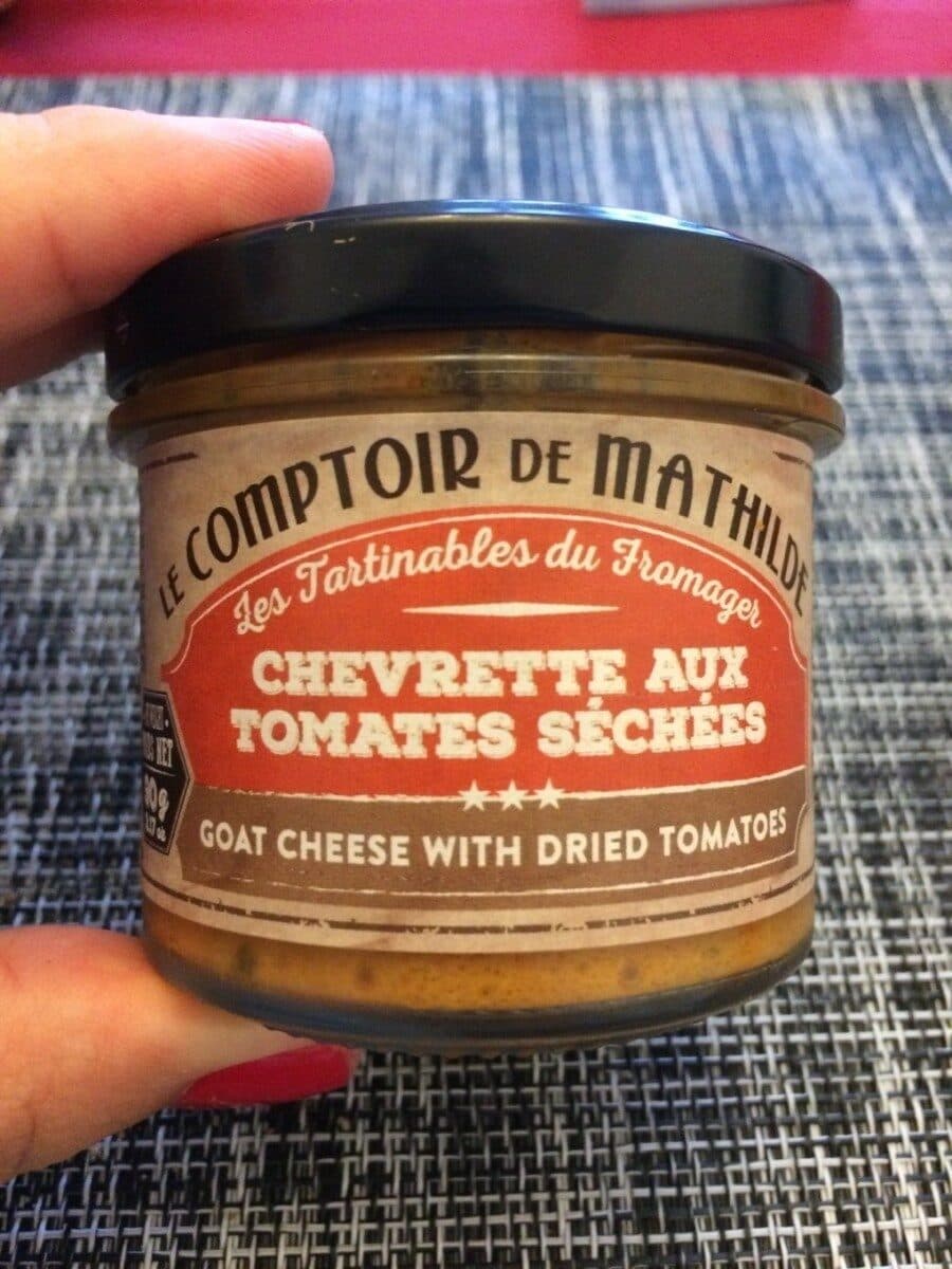 Open Food Facts Chevrette aux tomates séchées packshot