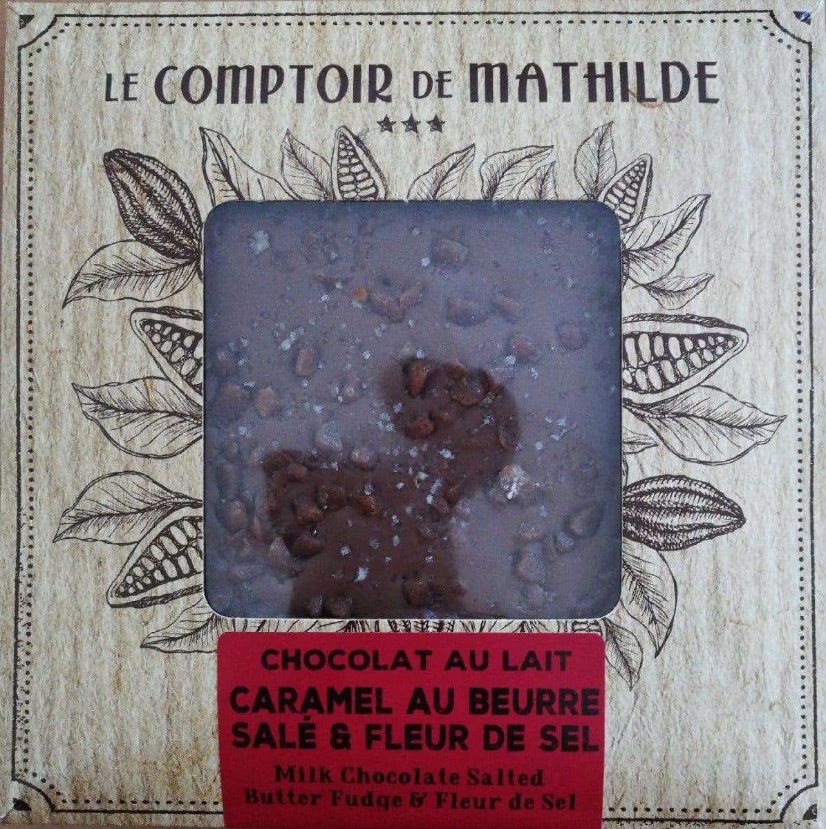 Le Comptoir de Mathilde Chocolat au lait Caramel& Fleur de sel packshot