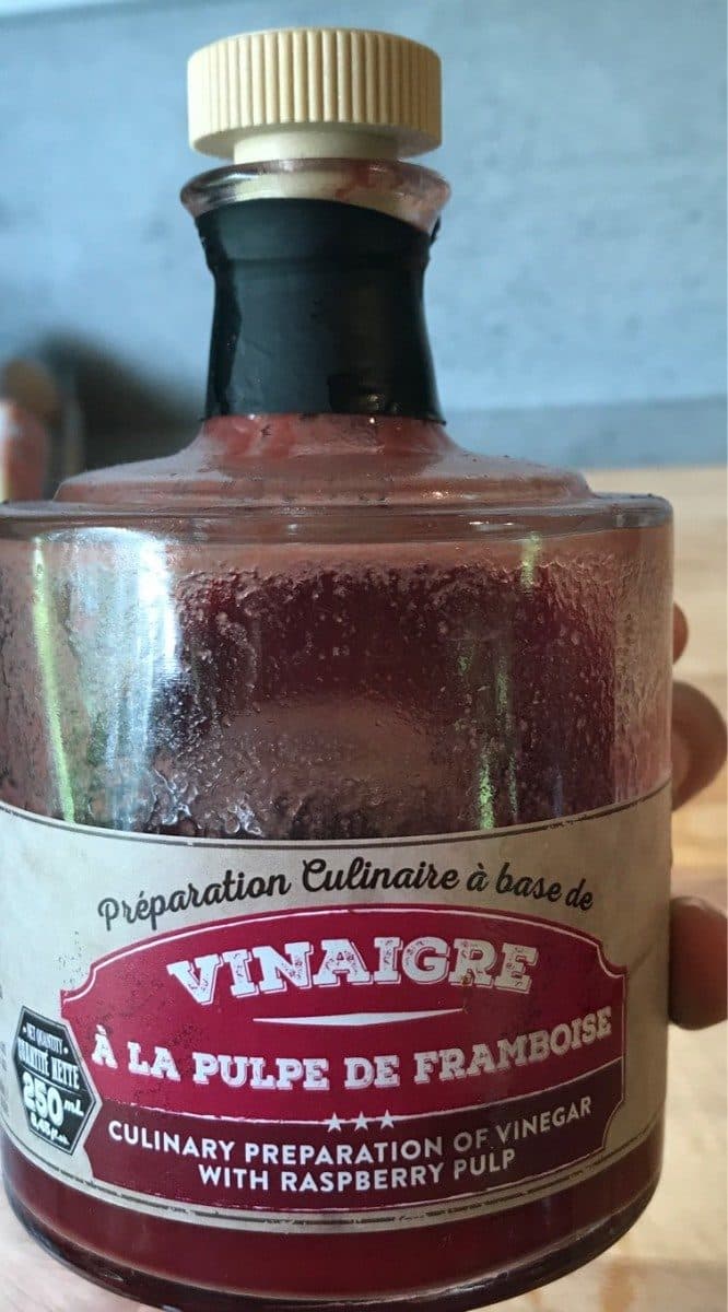 Le Comptoir de Mathilde Vinaigre a la pulpe de framboise packshot