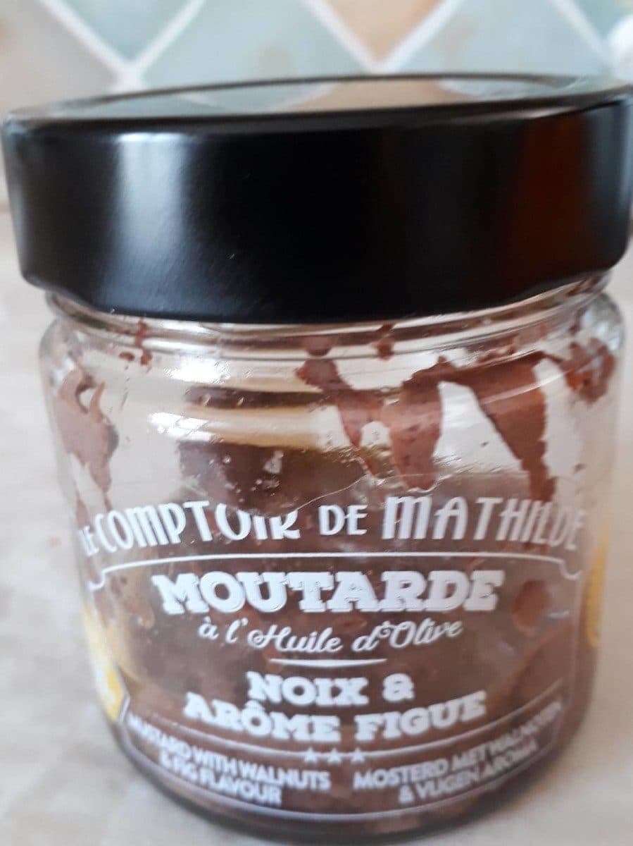 Open Food Facts Moutarde noix & arome figue packshot