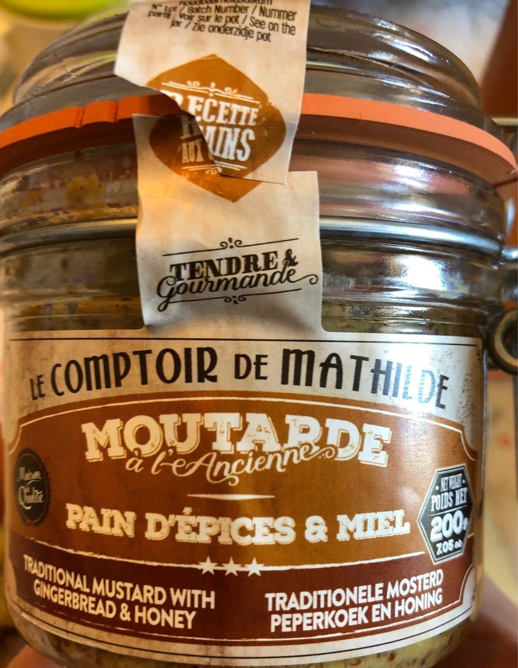 Le Comptoir De Mathilde Moutarde à l’ancienne packshot
