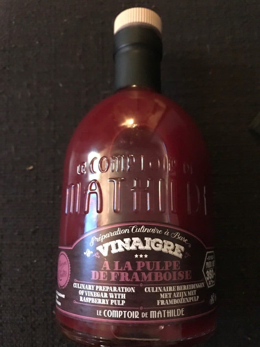 Le Comptoir de Mathilde Vinaigre a la pulpe de framboise packshot