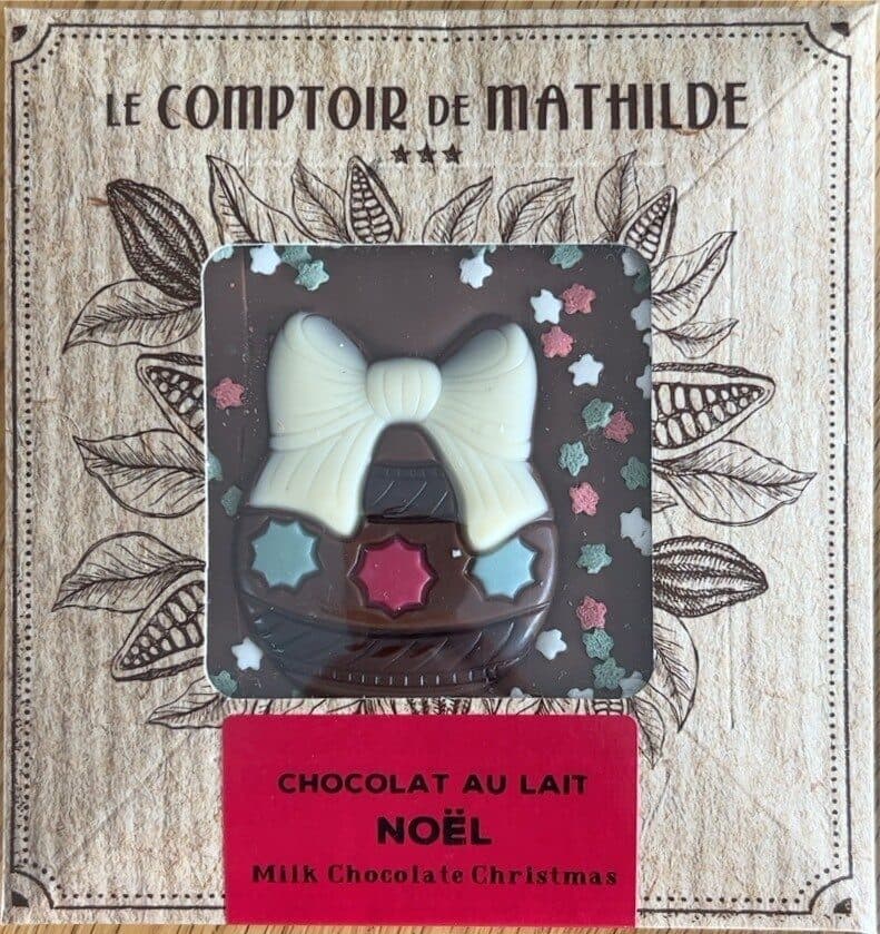 Le Comptoir De Mathilde Chocolat au lait Noël packshot