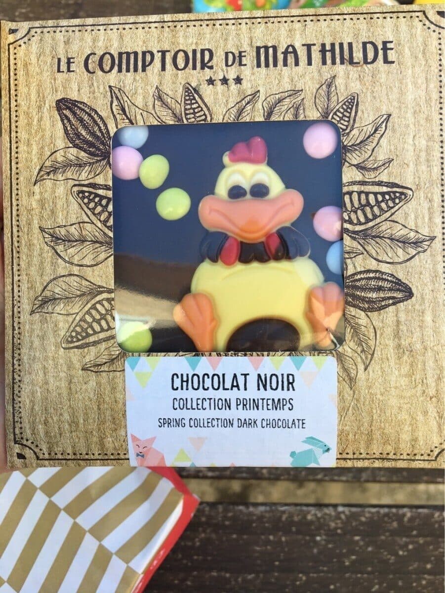 Le Comptoir de Mathilde Le Comptoir Easter Mark Chocolate Bar packshot