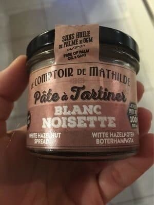 Le Comptoir De Mathilde Pate a tartiner blanc noisette packshot