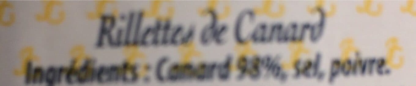 J GROLIERE Rillettes de canard packshot