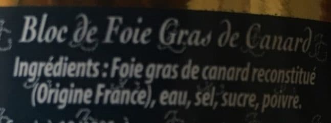 J. Grolière Bloc de Foie Gras de Canard packshot