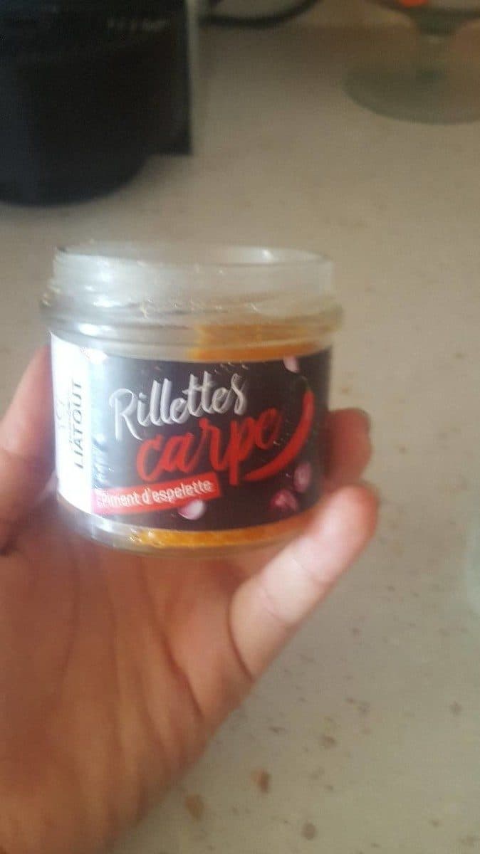 Maison Liatout Rillettes de carpe piment d'espelette packshot